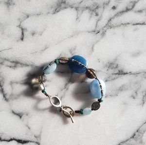 Silpada Blue Gem Bracelets